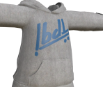 Gray Hoodie - Splatoon 3
