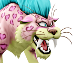 Pink Sabrecat - Dragon Quest X