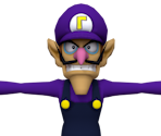 Waluigi - Mario Super Sluggers