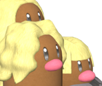 #0051 Dugtrio (Alolan) - Pokémon Scarlet / Violet