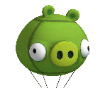 Pig Balloon - Angry Birds AR: Isle of Pigs