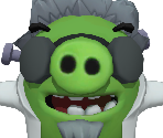 Frankenswine Pig - Angry Birds AR: Isle of Pigs