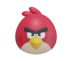 Red (Classic, High-Poly) - Angry Birds Customs