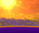 Secret Course Sunset Sky - Super Mario Sunshine