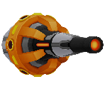 Burning Spray Gun - Mega Man X DiVE