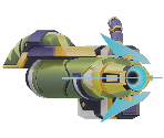 Electric Current Spray Gun - Mega Man X DiVE