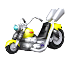 Wario Bike - Mario Kart Wii