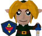 Adult Link Ocarina of Time Plush (Takara 1998) - The Legend of Zelda Customs
