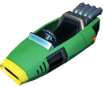 Zucchini / Gherkin - Mario Kart 7