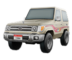 Toyota Land Cruiser - Side Wheel Hero