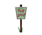 For Sale Sign - Jimmy Neutron: Jet Fusion