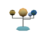 Solar System Diorama - Jimmy Neutron: Jet Fusion