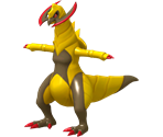 #612 Haxorus - Pokédex 3D Pro