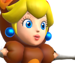 Peach (Tanooki Suit) - Super Mario 3D World