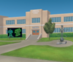 Lindbergh Elementary (Exterior) - Nickelodeon Toon Twister 3D