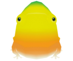 Yellow Wollywog - Pikmin 2
