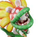 Pirabbid Plant Collectible - Mario + Rabbids Kingdom Battle