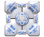 Ceramic Companion Cube - Portal
