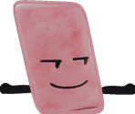 Eraser (Bootleg Plushie) - Battle for Dream Island Customs