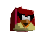 Super Red (Minecraft-Style) - Angry Birds Customs