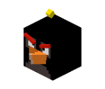 Bomb (Classic, Minecraft-Style) - Angry Birds Customs