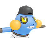 #0453 Croagunk (Backwards Cap) - Pokémon GO
