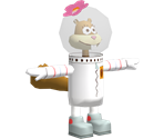Sandy Cheeks (Diving Suit) - Nicktoons: Battle for Volcano Island