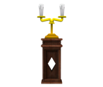 Ghostly Candle Stand - Super Mario Galaxy