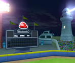 Early Mario Stadium (Night) - Mario Super Sluggers