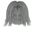 Hair (Parted Center) - Dark Souls