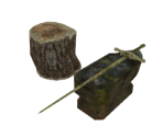Old Blacksmith Anvil - Dark Souls
