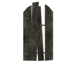 Damaged Dark Wood Door - Dark Souls
