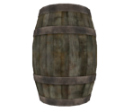Dark Wood Barrel - Dark Souls