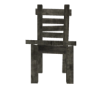 Dark Wood Chair - Dark Souls