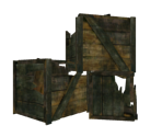 Dark Wood Crate - Dark Souls