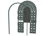Large Window Frame - Dark Souls