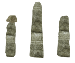 Manus's Stone Pillars - Dark Souls