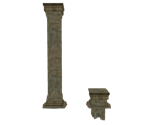 Northern Undead Asylum Pillar - Dark Souls