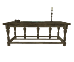 Table with Cloth & Candles - Dark Souls