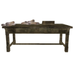 Table with Scrolls - Dark Souls