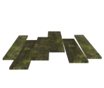 Mossy Wooden Panels - Dark Souls