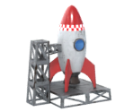 Mini Rocket - Super Mario Odyssey