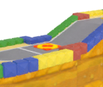 Mini 3-6 (Mount Must Dash) - Super Mario 3D World
