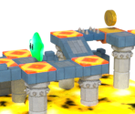 Mini 7-3 (Red-Hot Run) - Super Mario 3D World