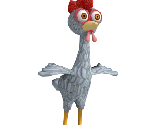 Gallina Turuleca (Chicken) - El Pollito y el Tractor 3D (SPN)