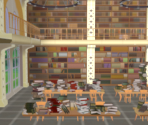 Library - Little Witch Academia: Chamber of Time