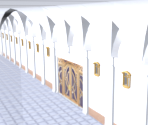 Floor 1 Hallway - Little Witch Academia: Chamber of Time