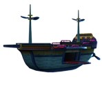 Space Junk Kamella Ship - Super Mario Galaxy