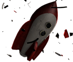 Space Junk Rocket Ship - Super Mario Galaxy