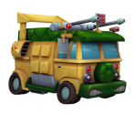 Turtle Van - Teenage Mutant Ninja Turtles: Mutant Madness